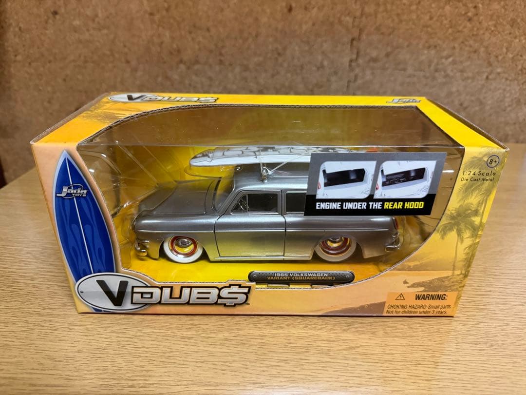 【廃番】1965 Volkswagen Variant サーフボード積載1/24
