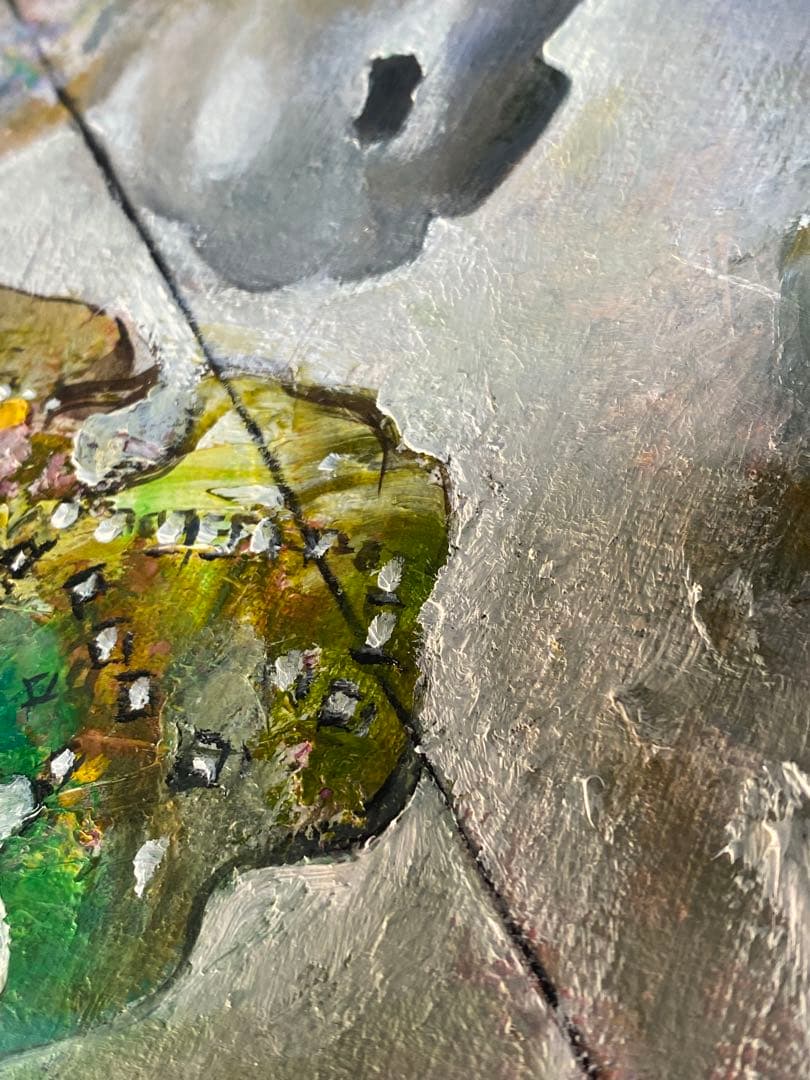 2764❣️ 塙珠世　二科会　内閣総理大臣賞 入手困難