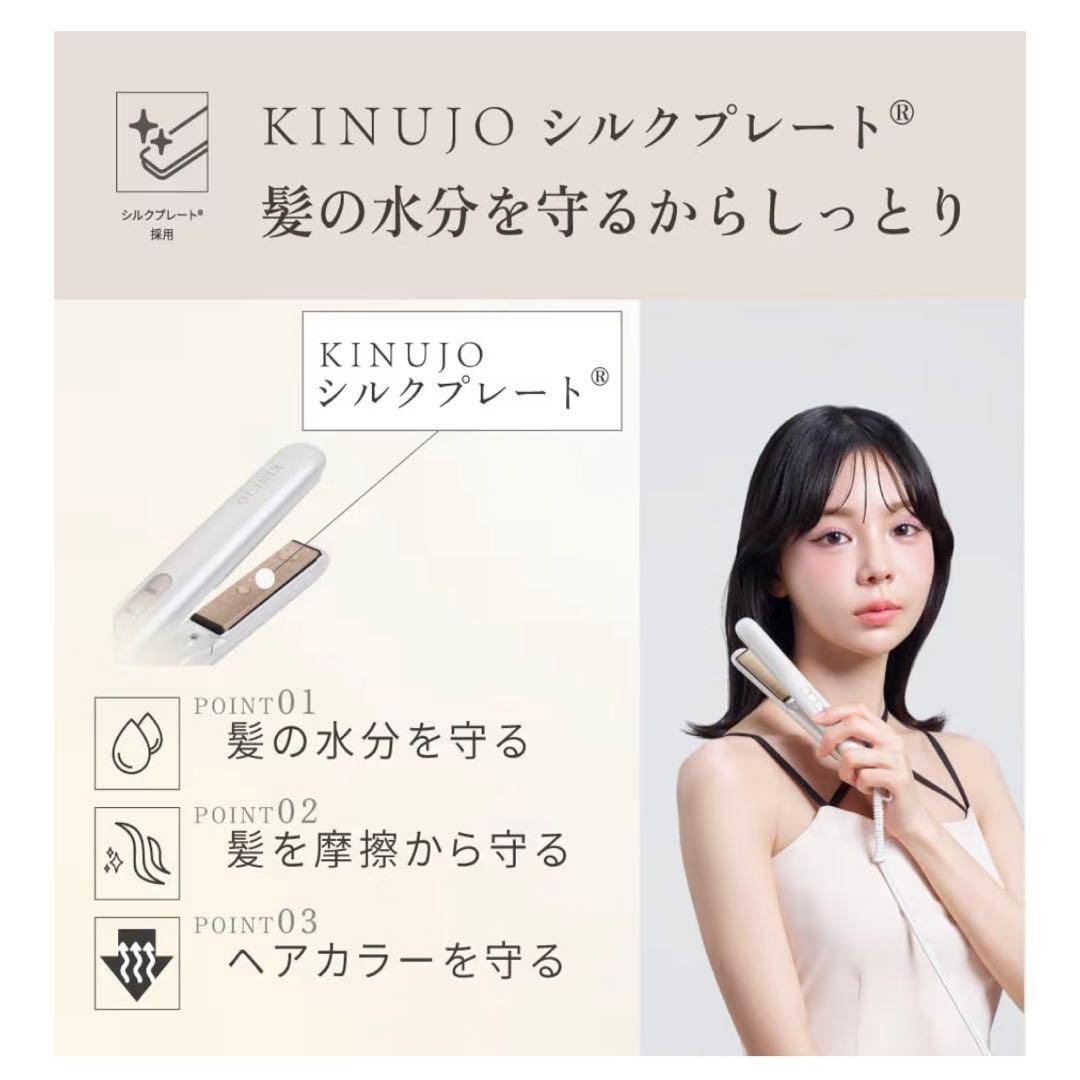 【美品】KINUJO 海外対応 ミニアイロン ドゥー MINI IRON