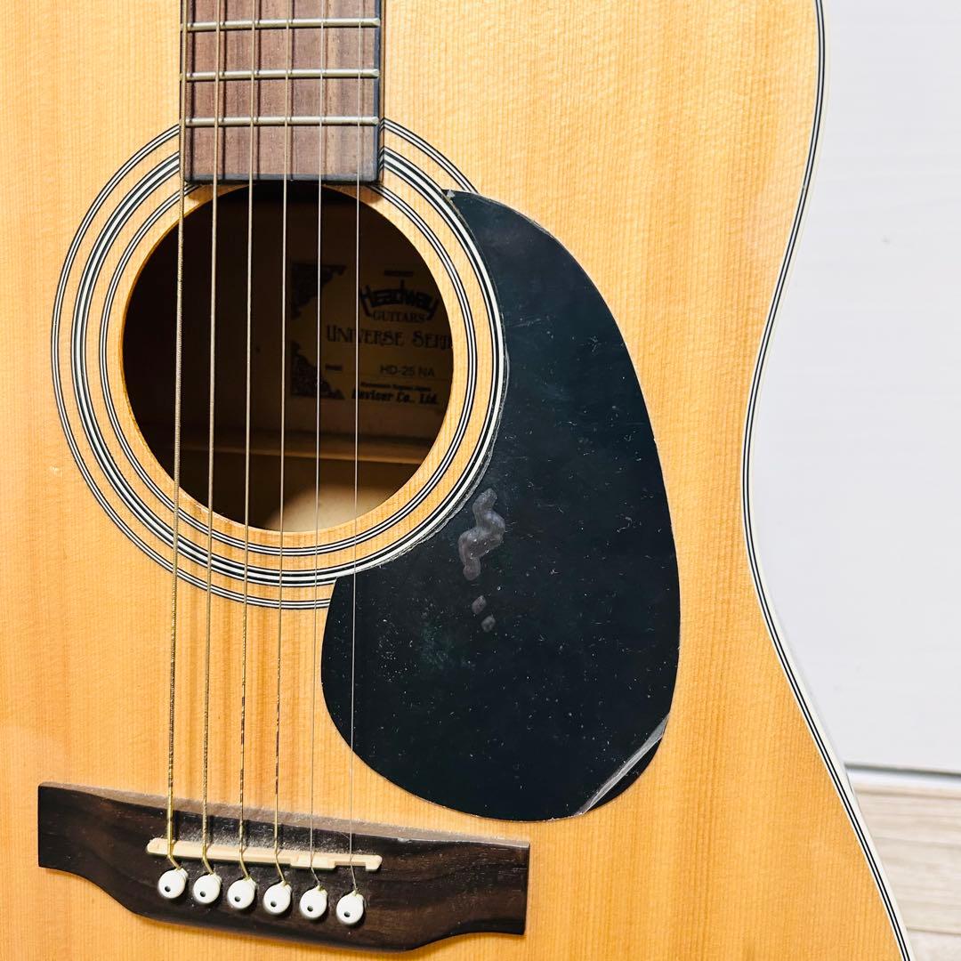 【美品 国産 廃盤】Headway アコースティックギター HD-25 NA