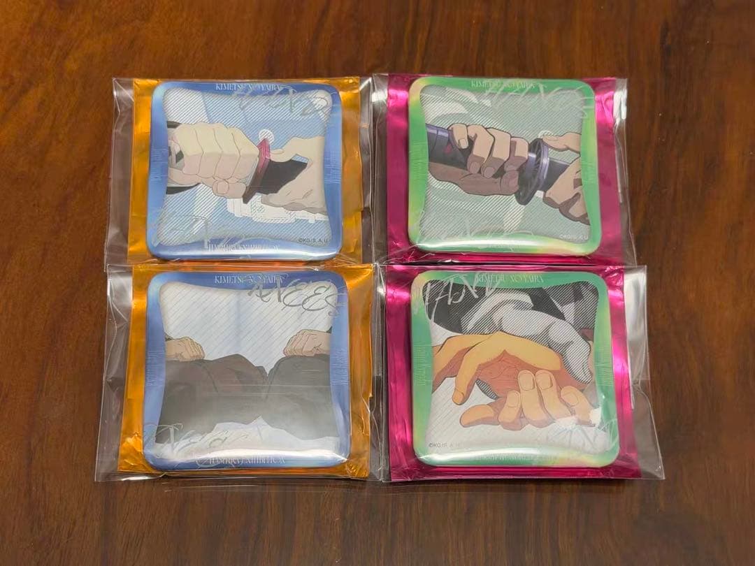 鬼滅の刃 冨岡義勇 竈門炭治郎　柱展 柱百景 マニアック缶バッジ　4点