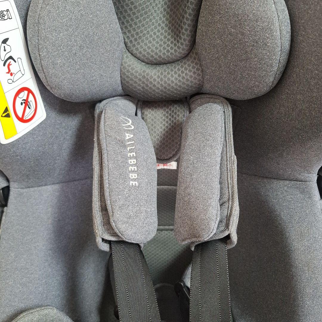 【極美品】エールべべ クルット5 Oui グレー クッション丸洗い済み