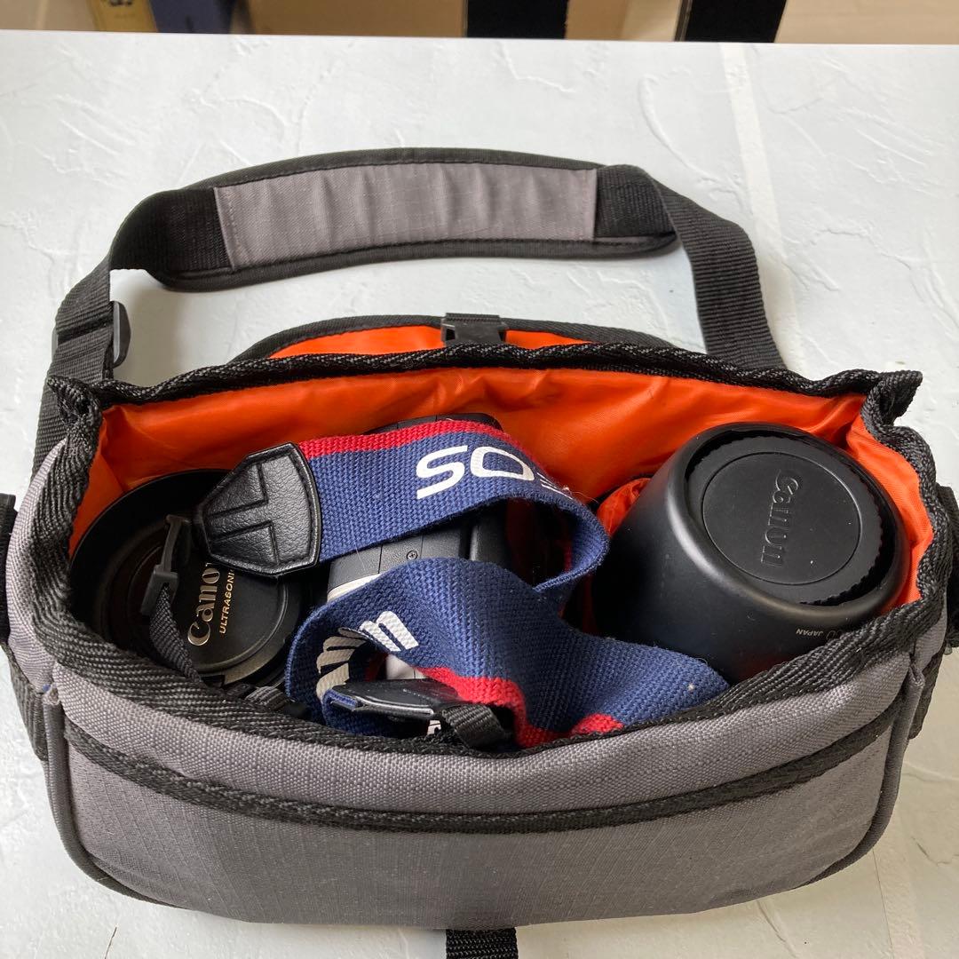 Canon EOS kiss3 一眼レフカメラ + EF 75-300mmレンズ