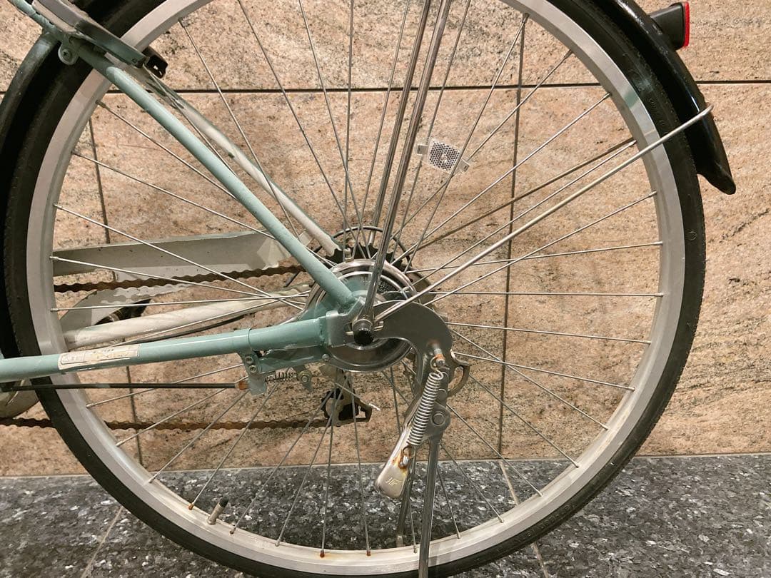 3段変速付き！丸石　マルイシMARUISHI自転車　シティーサイクル　ママチャリ