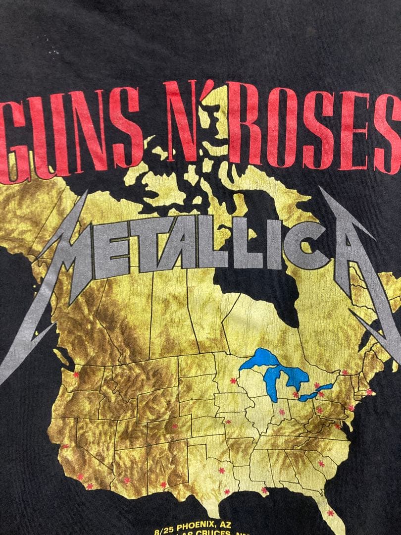 雰囲気◎llica Guns N' Roses 1992 Tシャツ　XL