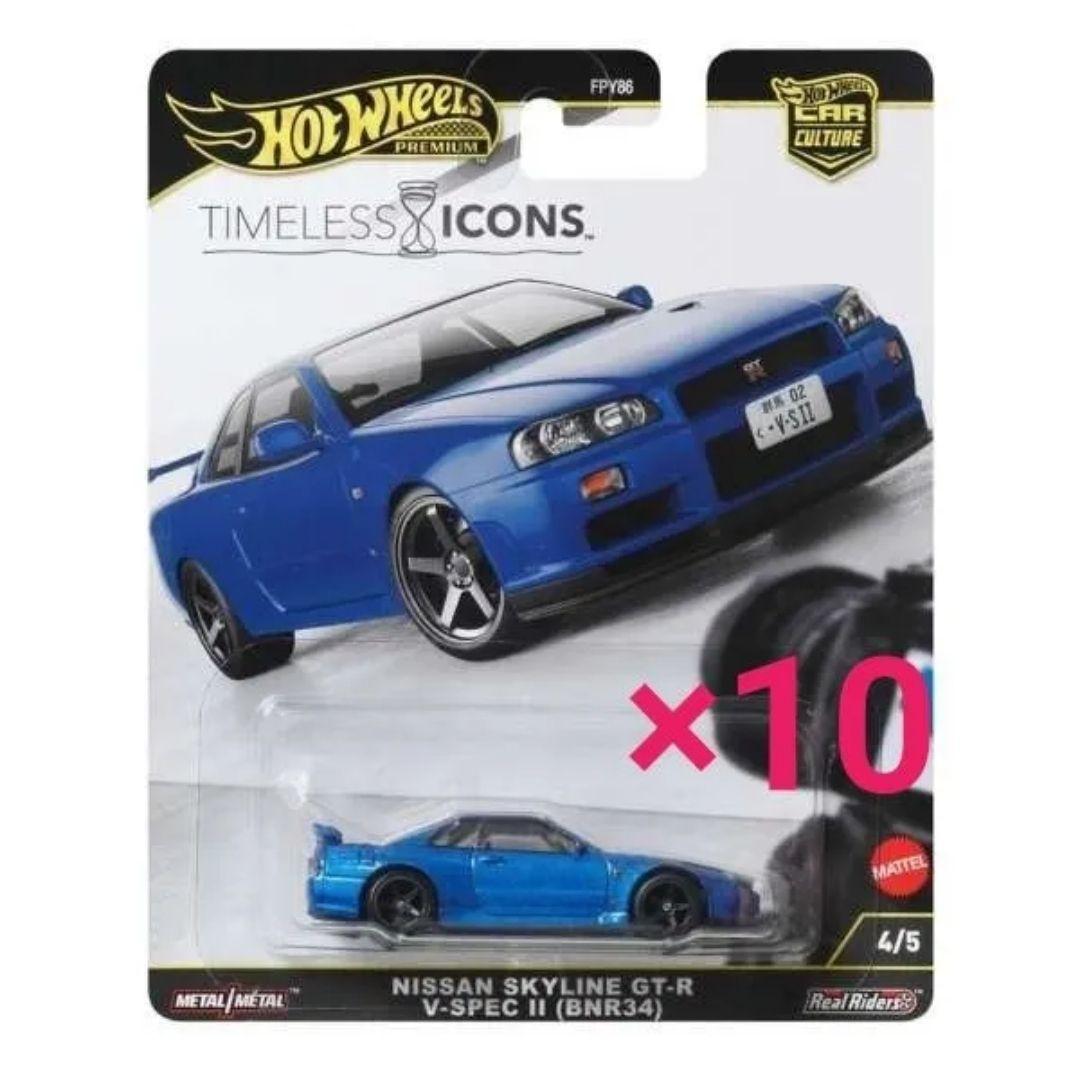 カーカルチャー タイムレスアイコンズ GT-R V-spec II BNR34