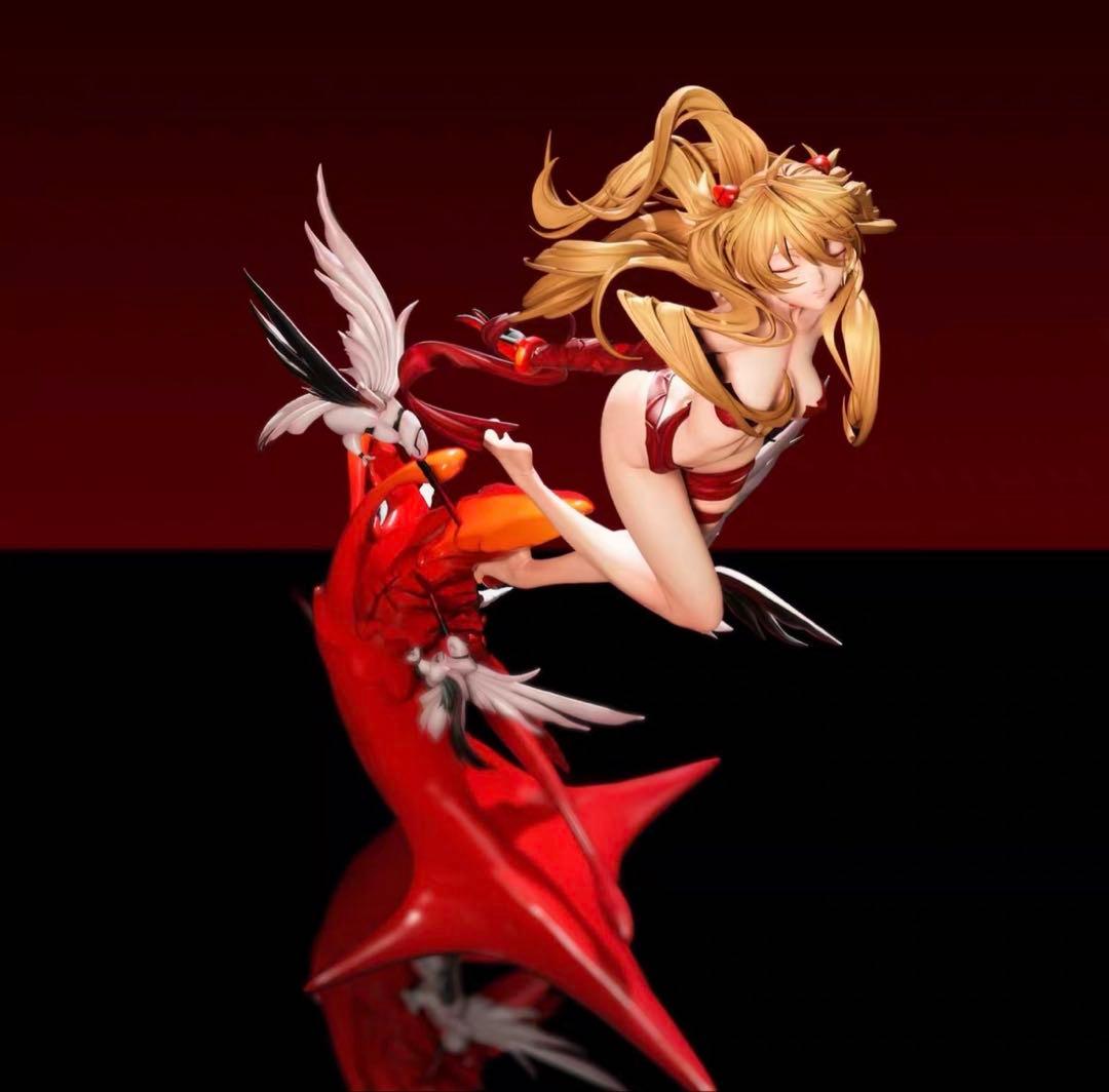 式波・アスカ・ラングレー　フィギュア　エヴァンゲリオン　ガレージキット