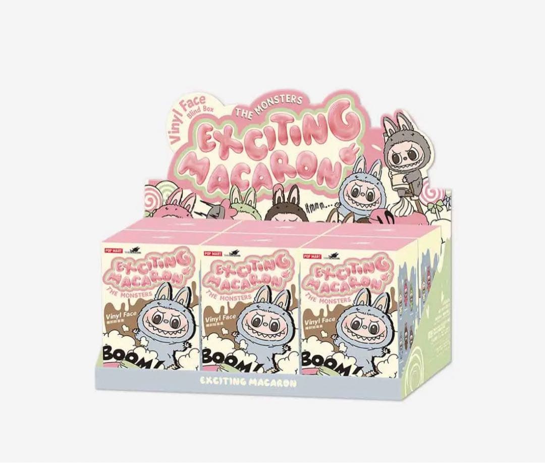 【正規品】ラブブ Exciting Macaron ぬいぐるみアソート