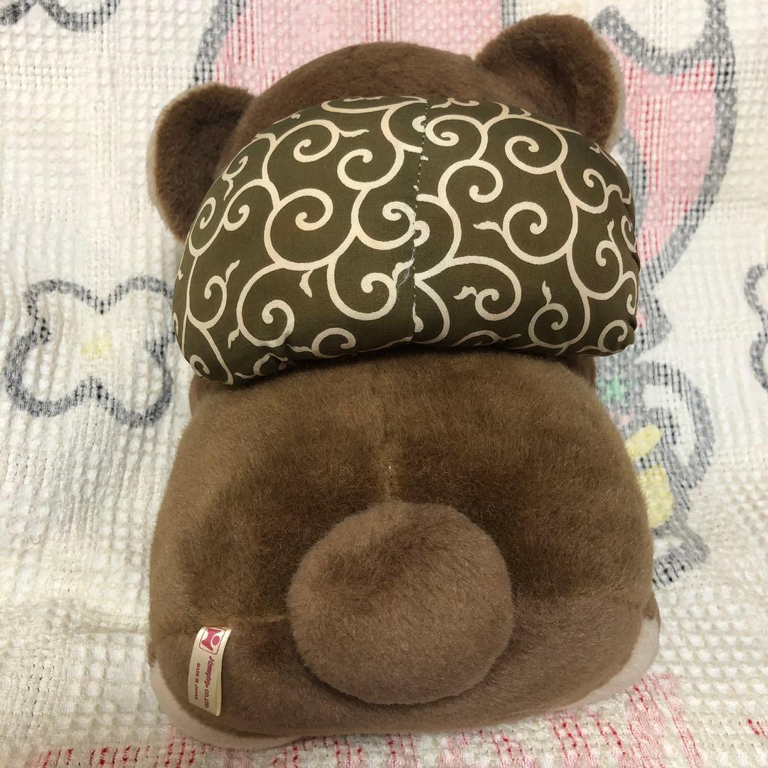 ハニートイズ　クマジロー　約32cm 大きなぬいぐるみ　中古品 昭和レトロ