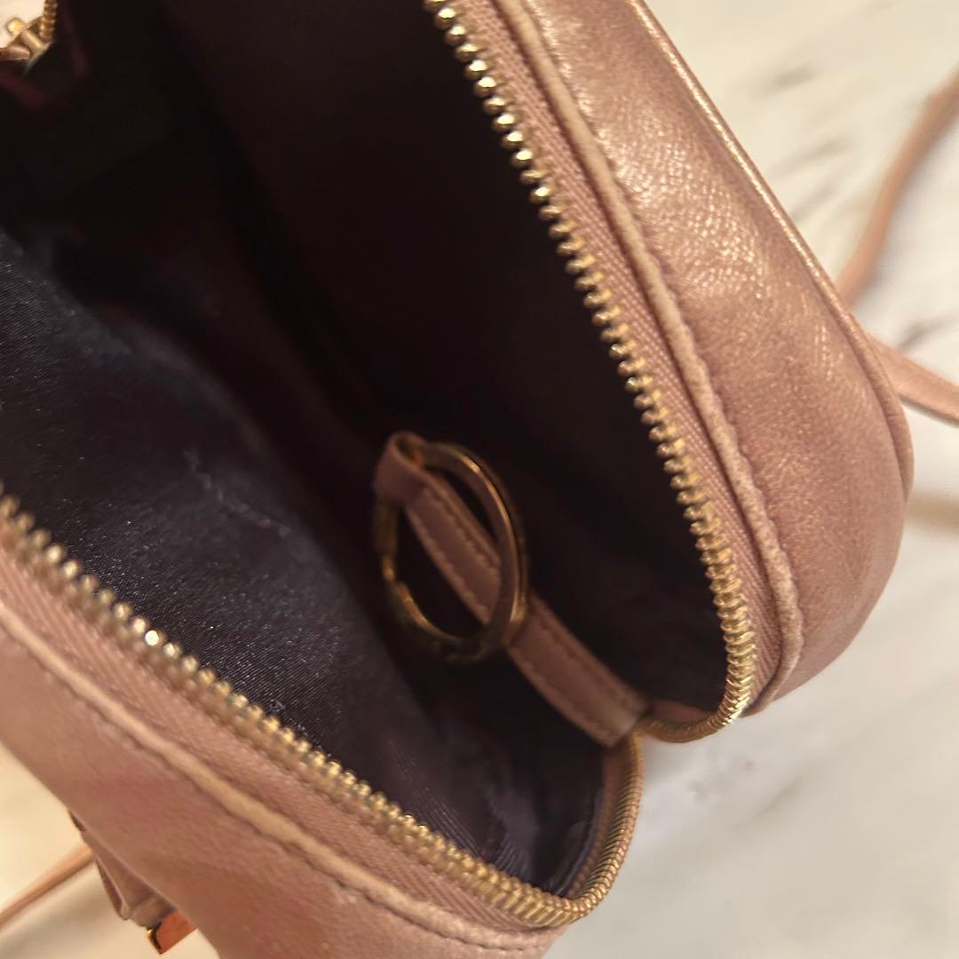 ロエベ　LOEWE 国内正規品　ミニポシェット　ゴールド　used