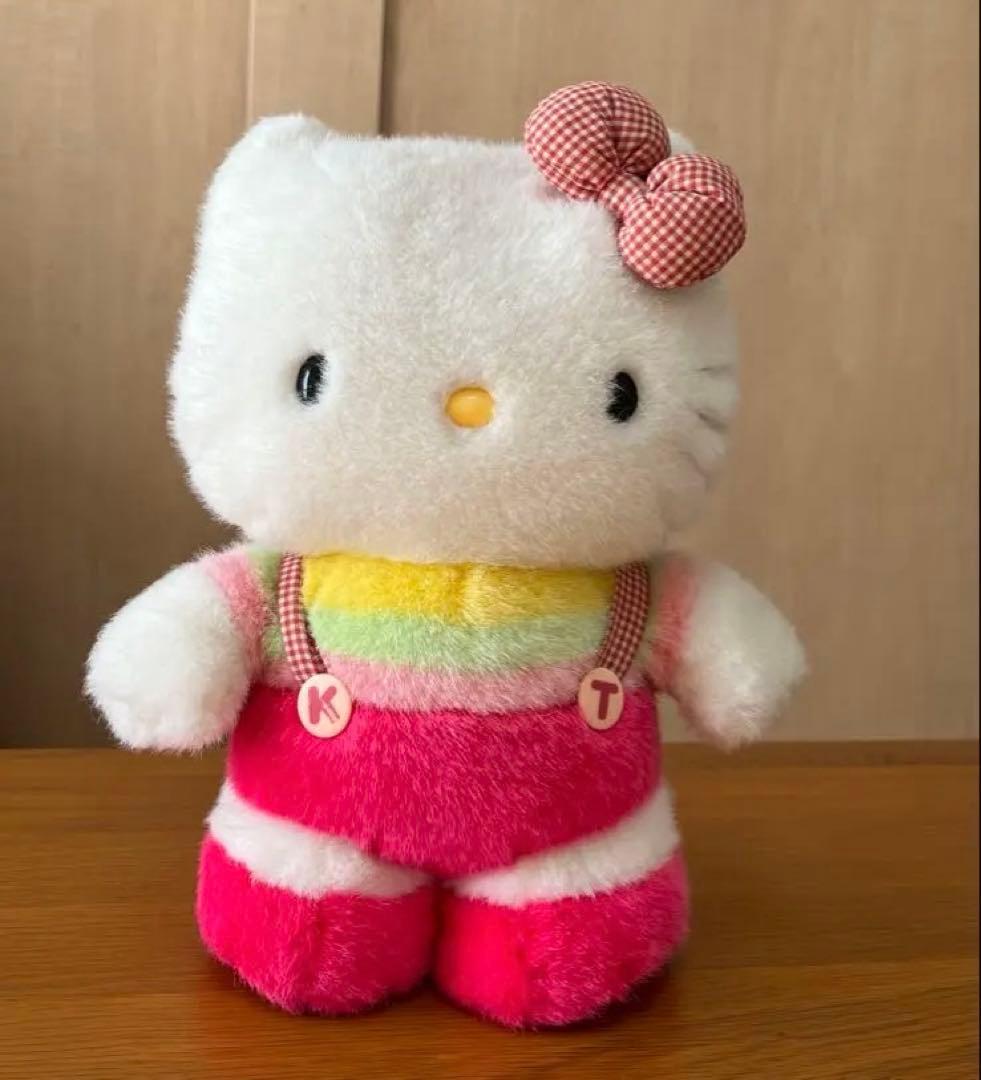 ハローキティ　キティちゃん　ぬいぐるみ　レトロ　サンリオ　激レア
