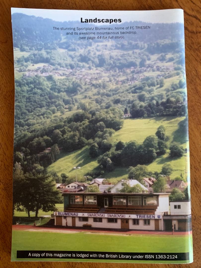 \"GROUNDTASTIC＂英国フットボールグラウンドマガジン季刊4冊・個人発行