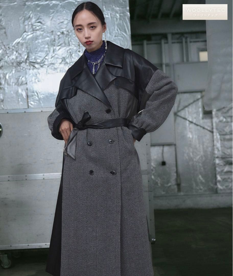 HARE ウーリーテックイソザイキリカエコート