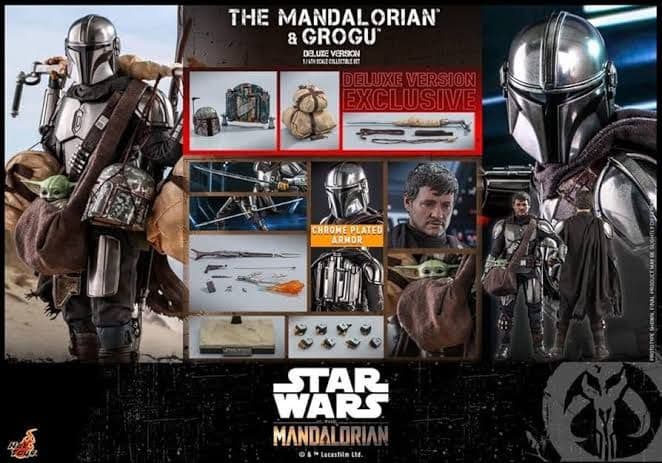 スターウォーズ　マンダロリアン　ホットトイズ　HOTTOYS TMS052