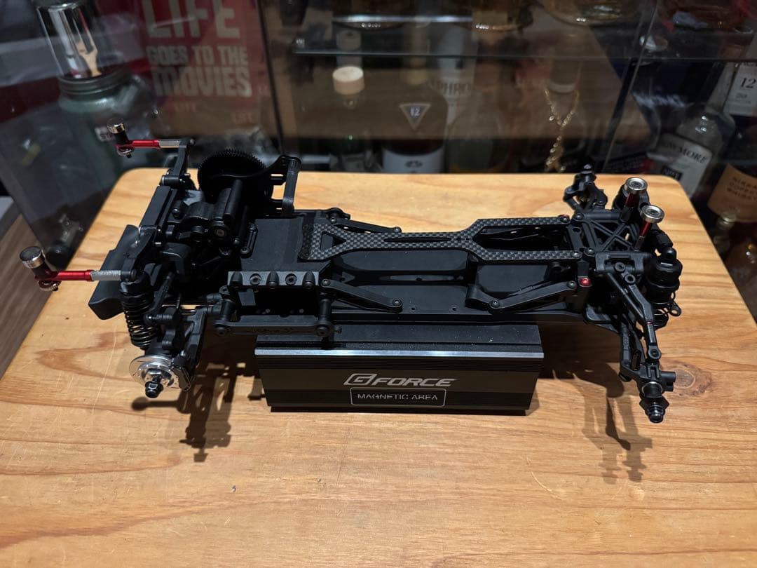 reve D RDX 完成品　シャーシ　オプション+タイヤホイール付き