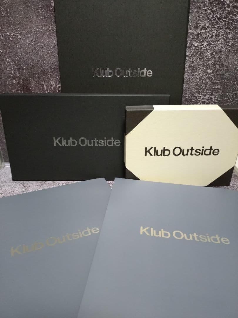 Klub Outside 入会特典 会報誌 入隊証 手ぬぐい 住民票