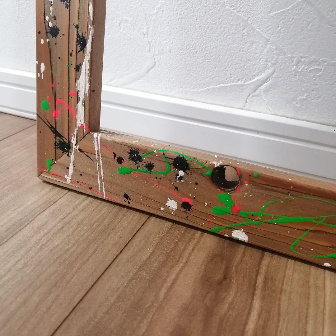 ハンドメイド A3サイズ用アートフレーム 2点