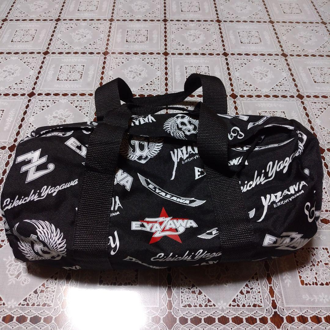 ☆矢沢永吉☆オールロゴ入りミニボストンバッグ/ドラムバッグ