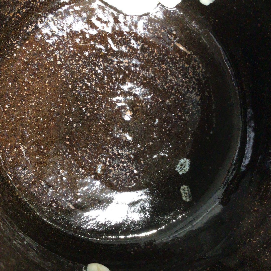 Ｐ１４６　水指　『高取焼』『笹山登古造』『耳付水指』　共箱　茶道具