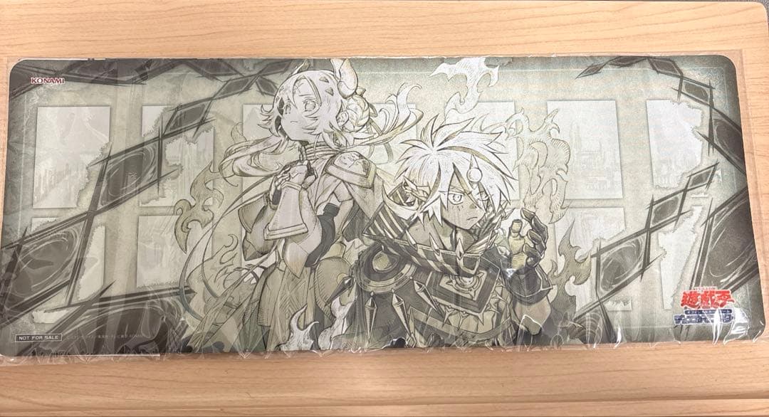 遊戯王 プレイマット　白の物語　アルバス　エクレシア