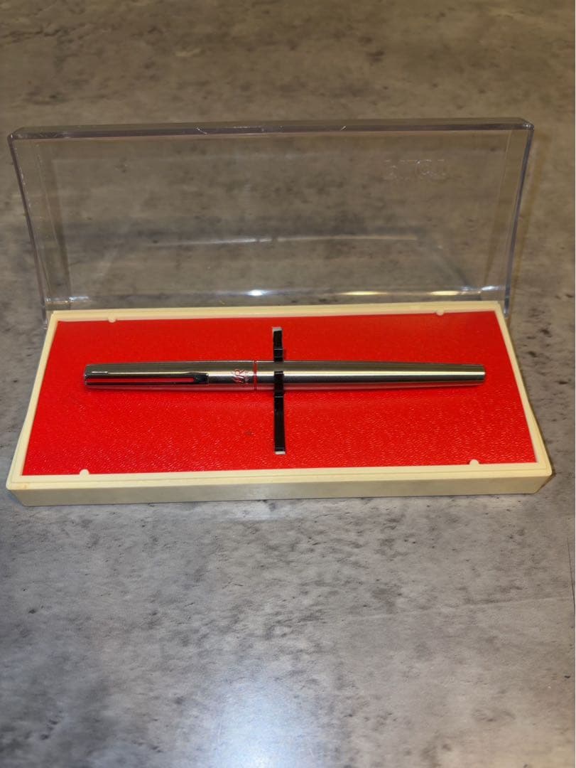 未使用 Pilot 万年筆 ミューレックス MR ステンレス軸 ペン先一体型