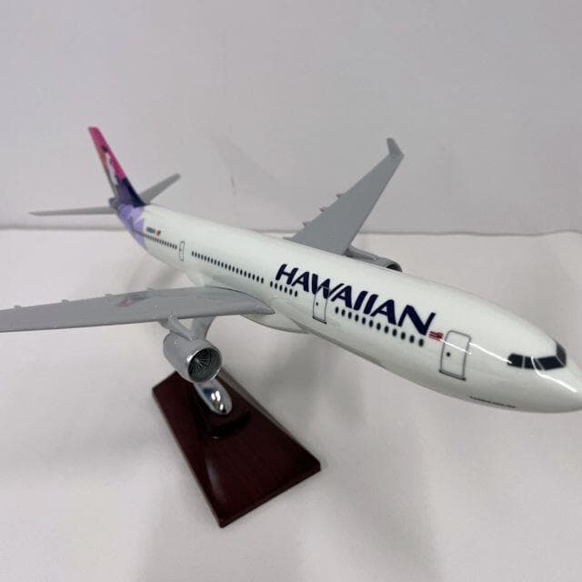 ハワイアン航空 模型飛行機 A330-200 完成品 ハワイ 飛行機 航空機