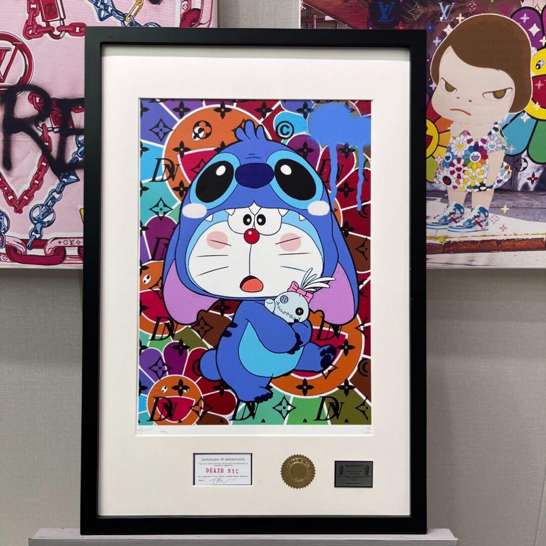 ドラえもん スティッチA3 サイズ（額装）