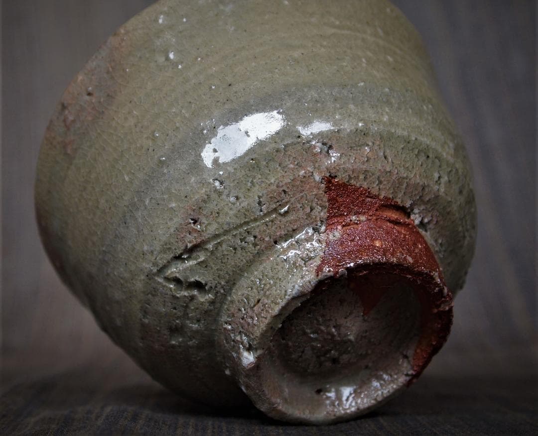 希少作★辻清明《師：板谷波山，富本憲吉》★茶碗★共箱