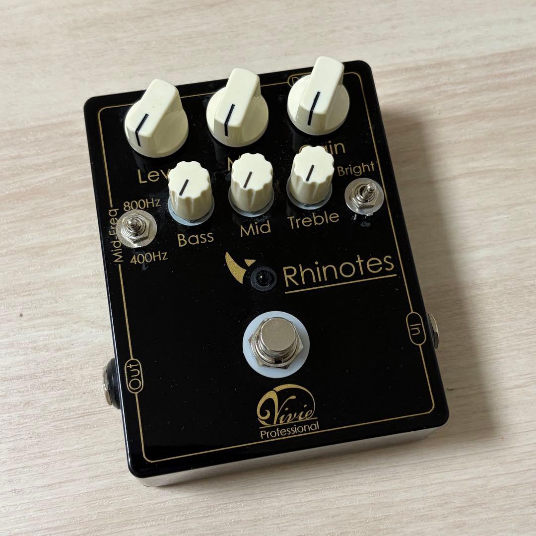 【生産完了品】Vivie Rhinotes ベース用オーバードライブ・プリアンプ