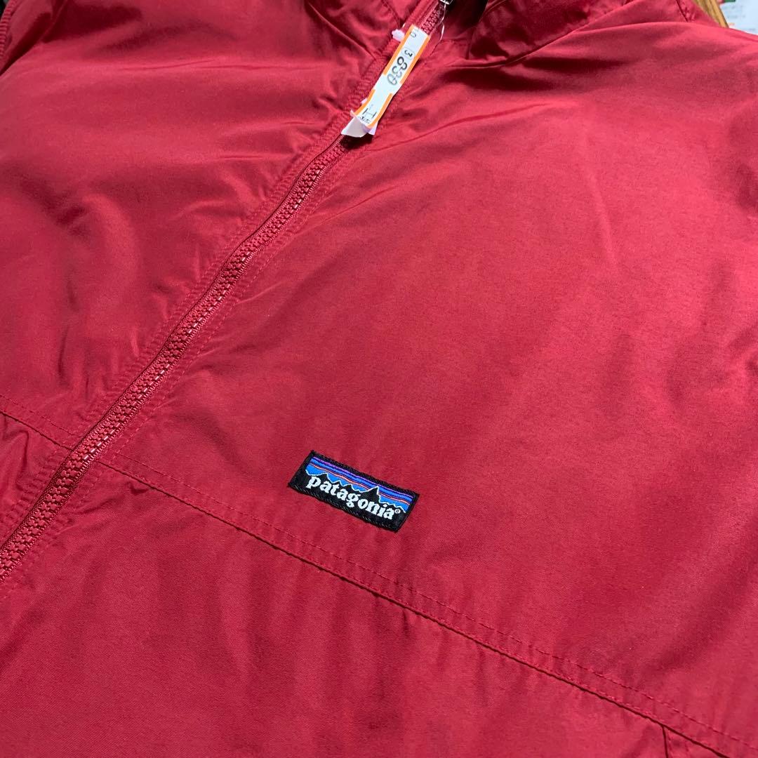 90's Patagonia パタゴニア シェルドシンチラベスト レッド 赤