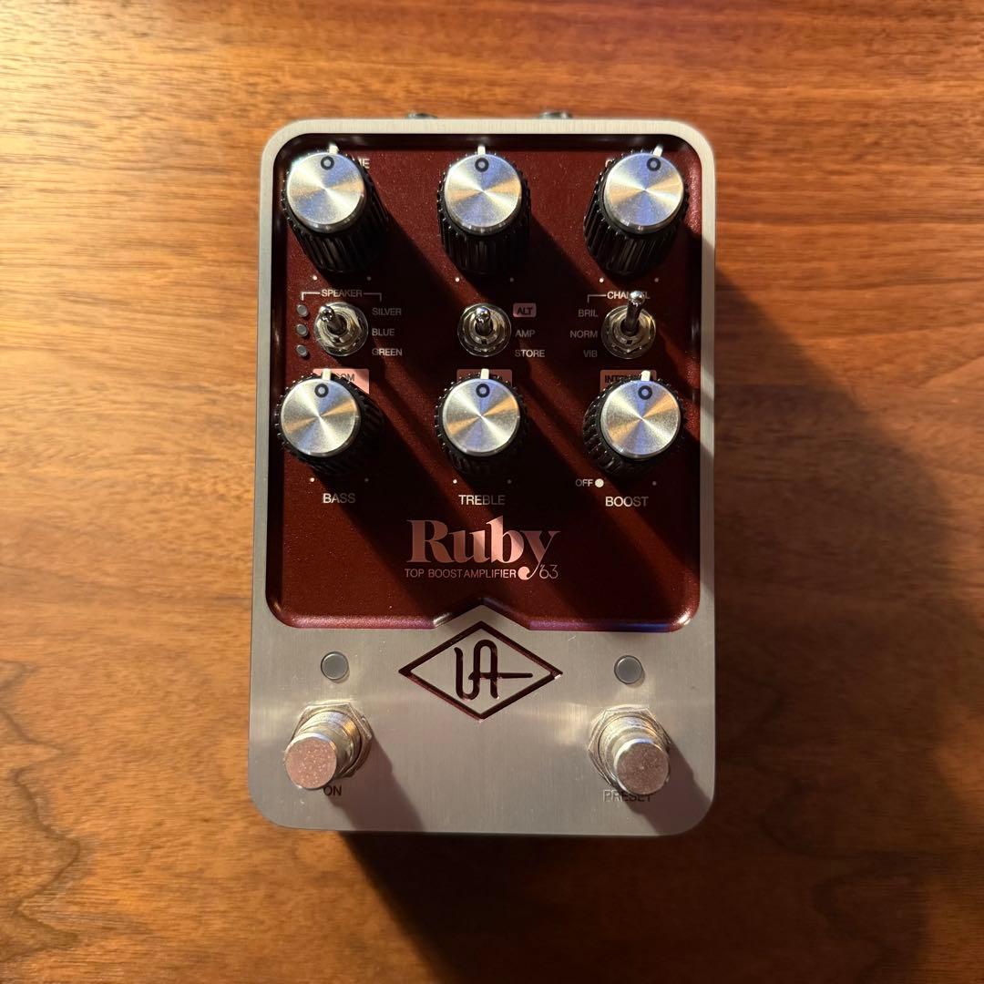 ギター UAFX Ruby