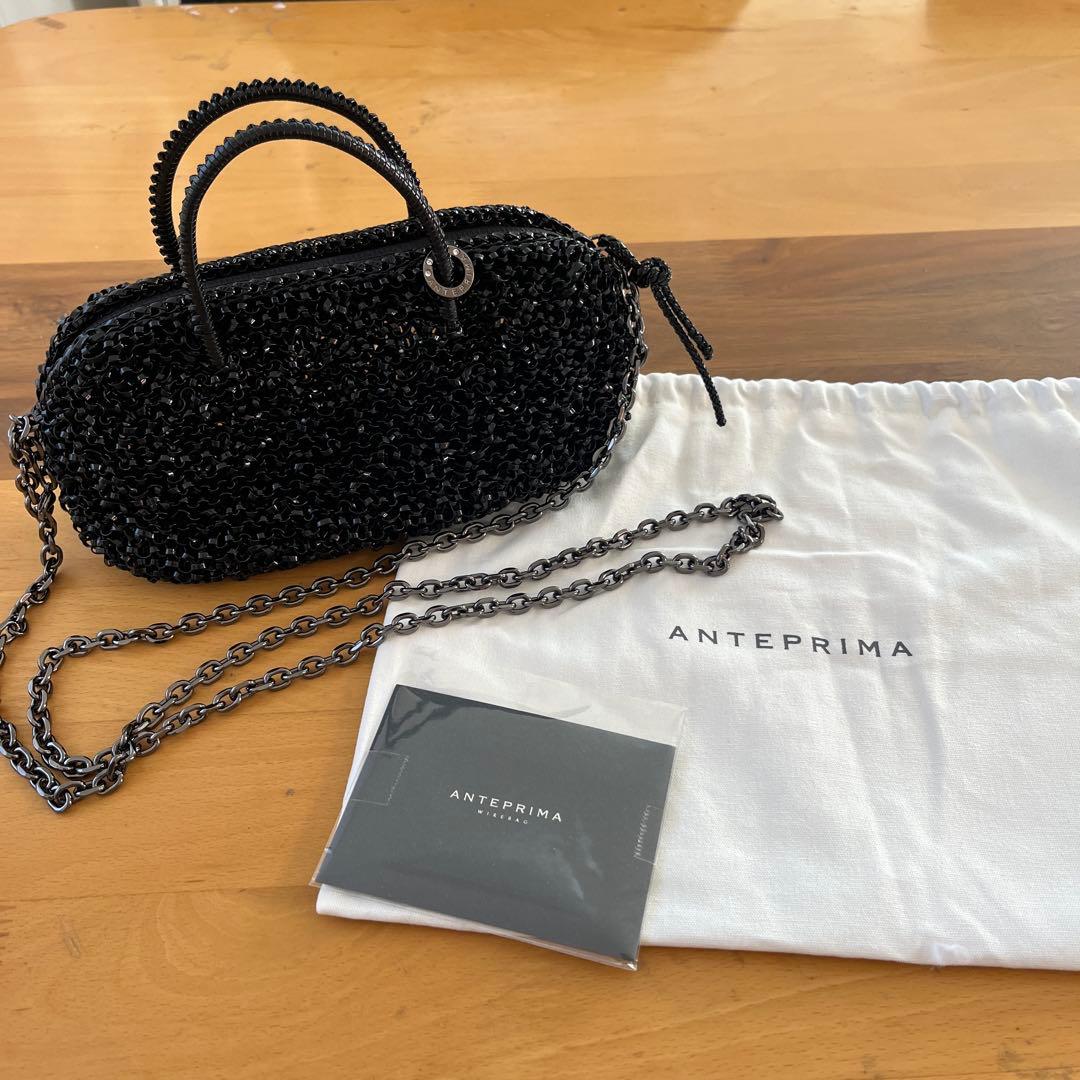 ゆっちゃんANTEPRIMA /コンフェットスモール/エナメルブラック