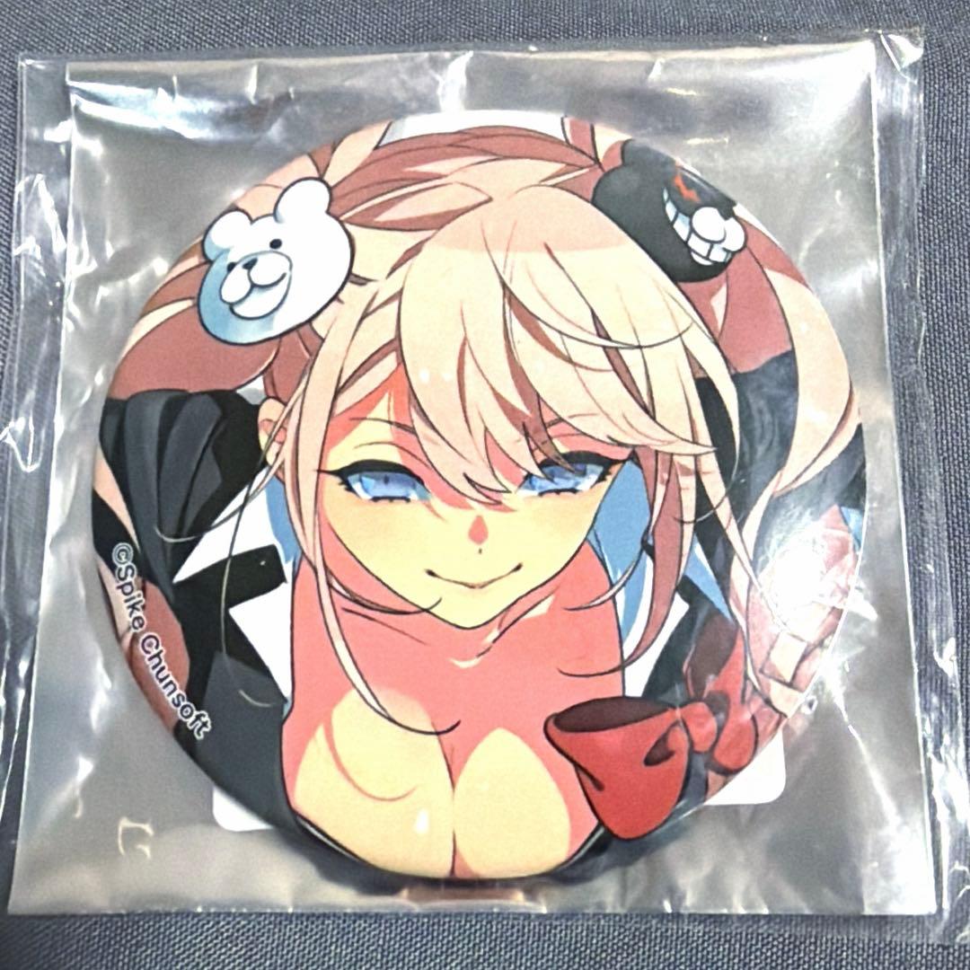 江ノ島盾子 ダンガンロンパ V3 イラストレーター 缶バッジ　キナコ