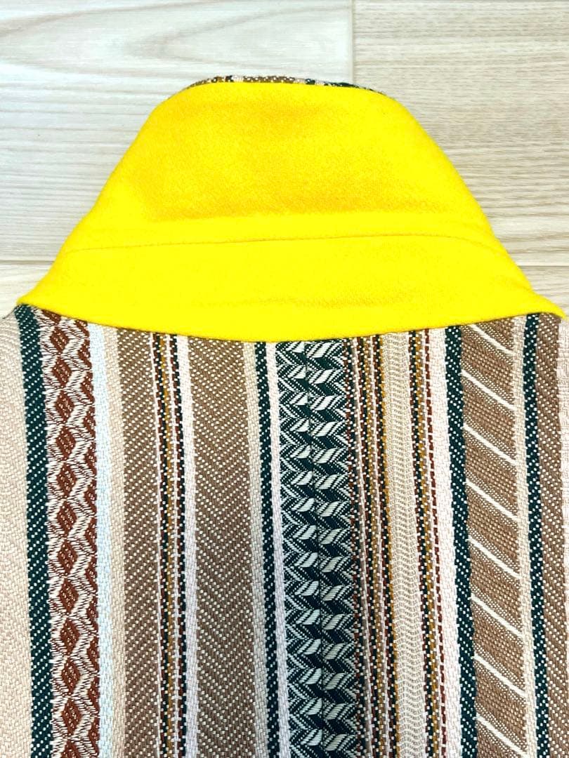 【希少・美品】MサイズETRO エトロ ストライプ チェスターコート