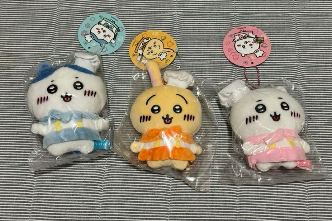 いちご 新品未開封 ちいかわ カフェのコックさんマスコット