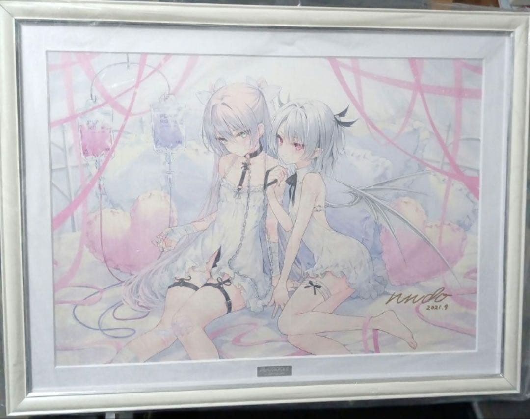 rurudo直筆サイン入りアート「PLAYROOM」 A2サイズ