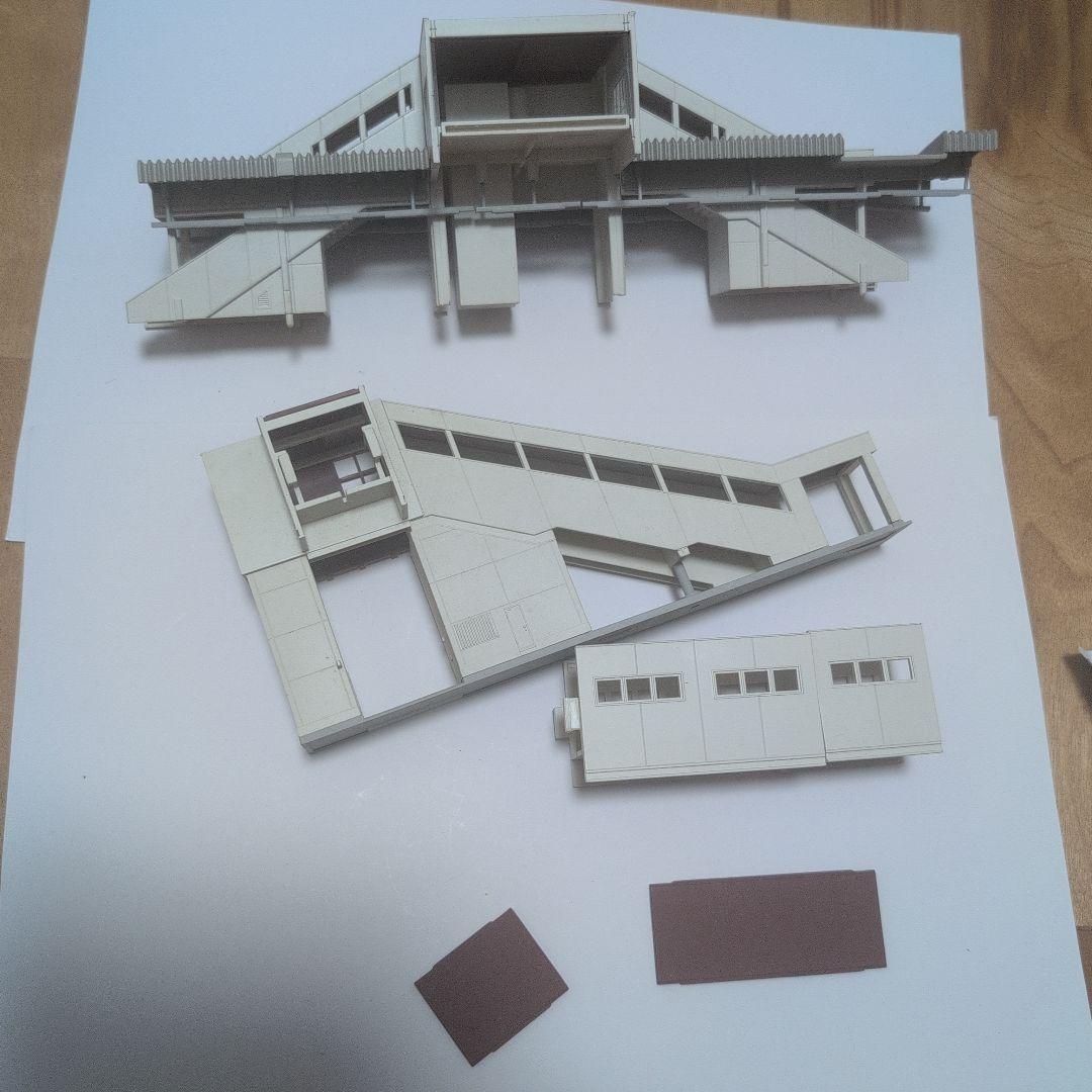 駅舎模型 Nゲージ