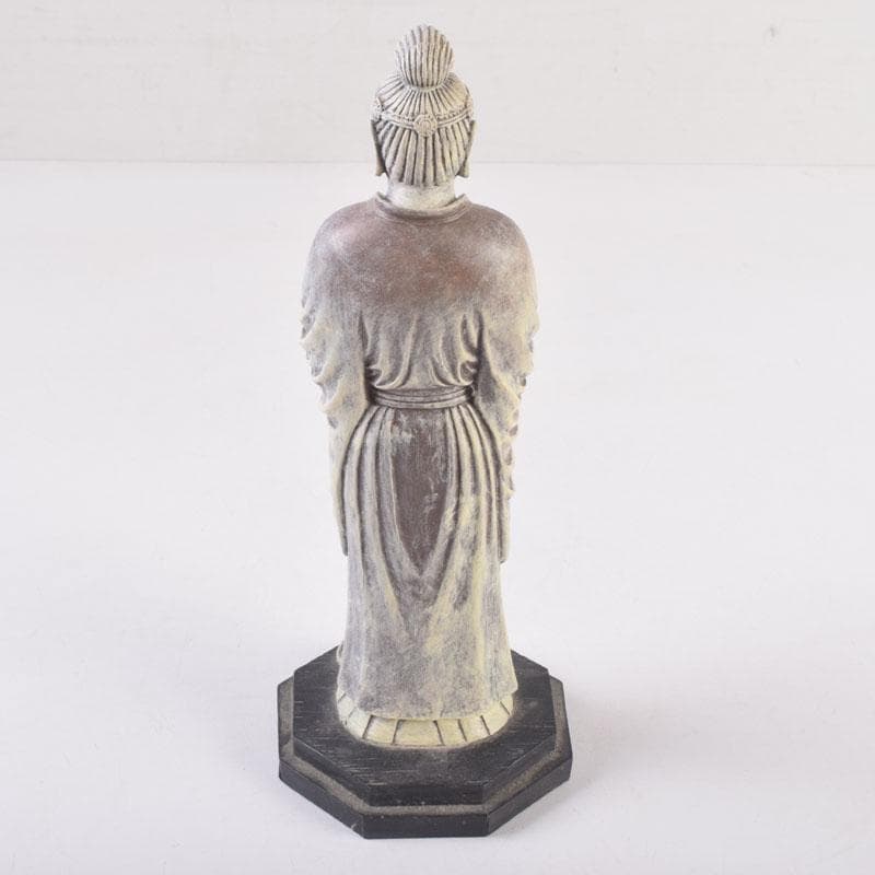 仏教美術　樹脂製　観音菩薩像　仏像　置物　V　8378