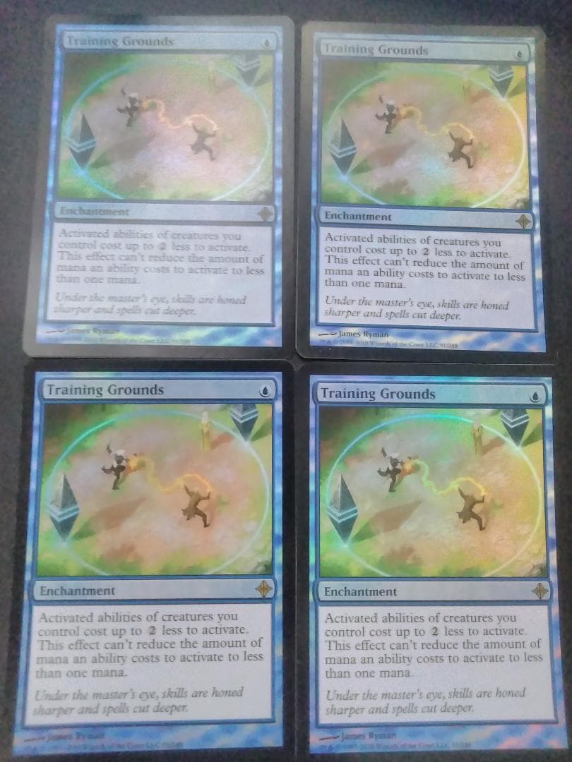 mtg 訓練場[ROE] <FOIL> 4枚セット