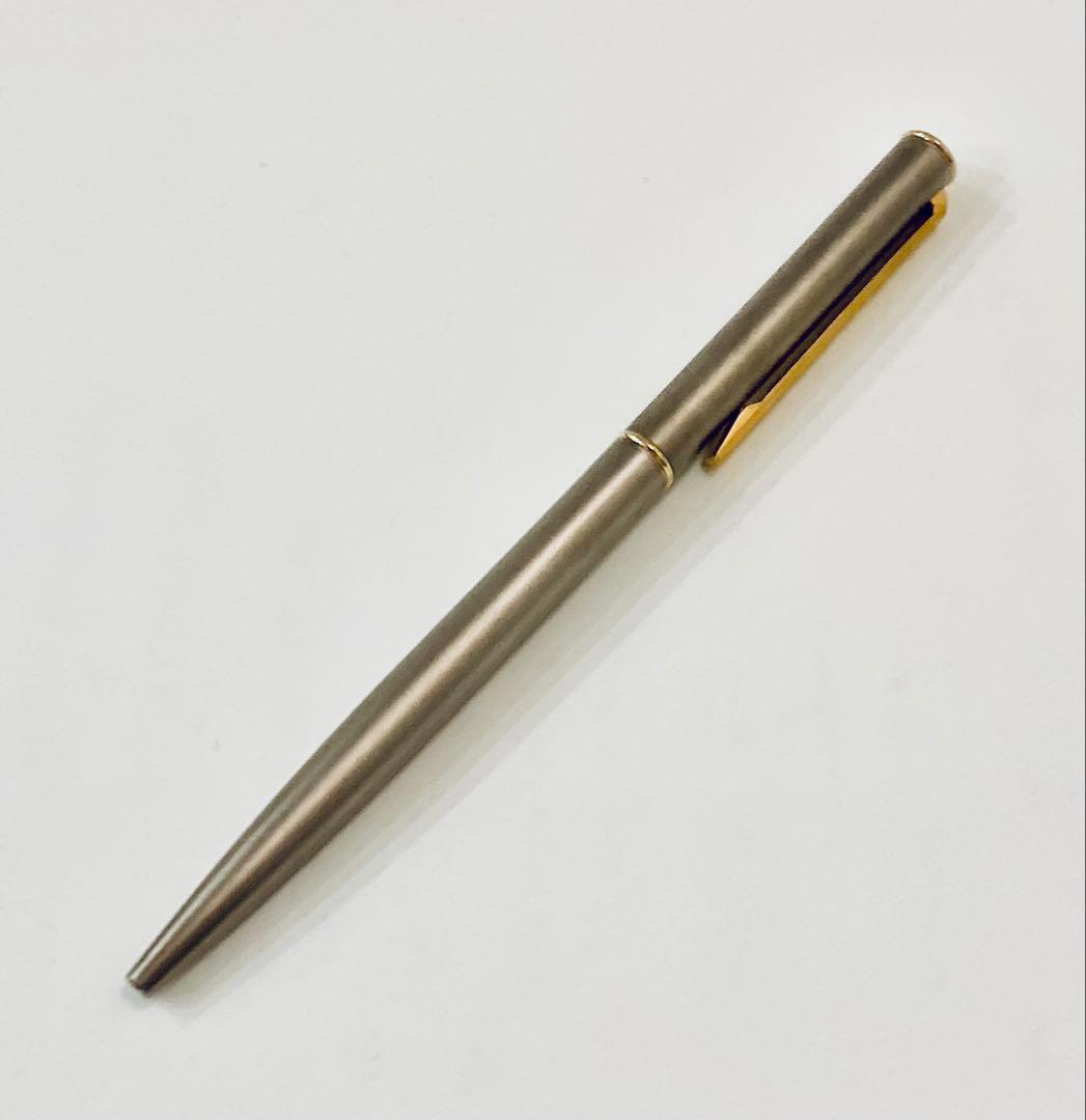 レア◆モンブラン高級ボールペン チタノ MONTBLANC チタン仕上1980s