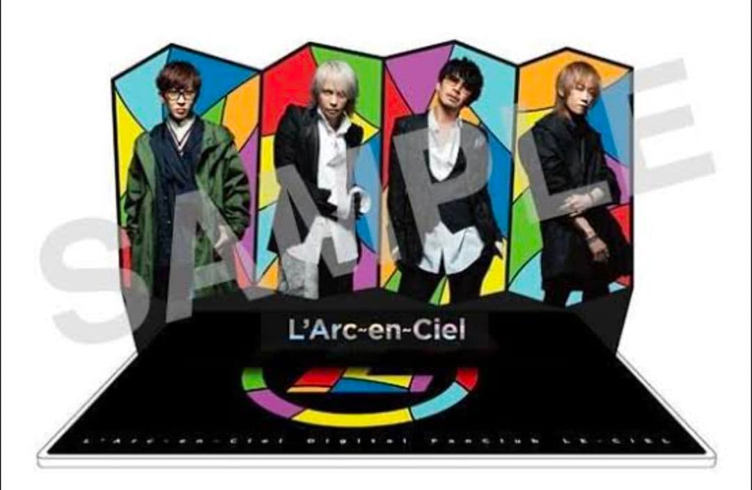 L'Arc-en-Ciel ラルスクラッチA賞 巨大アクリルスタンド