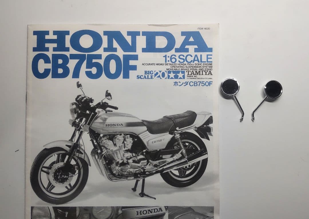 ミニチャンプス 1/6 HONDA CB750 ゴールド　ミニカー　バイク模型