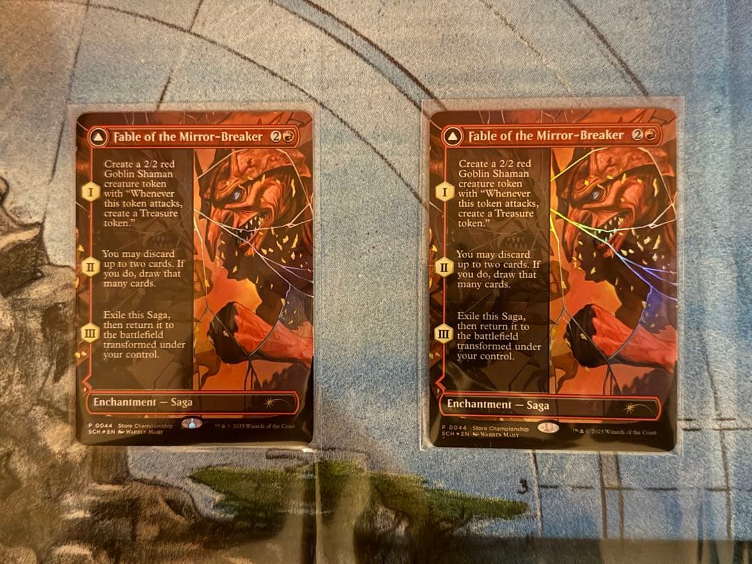 MTG 鏡割りの寓話 英語版 2枚 foil ストアチャンピオンシップ