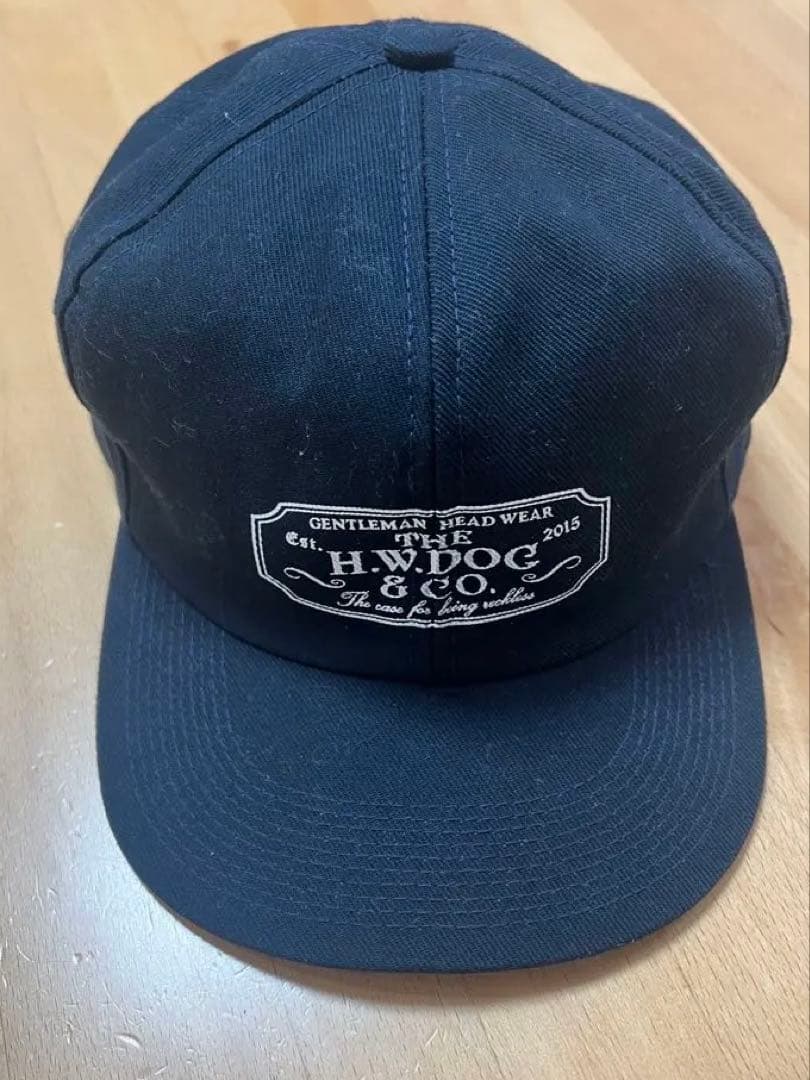 THE H.W.DOG 数原龍友着用　トラッカーキャップ　ネイビー