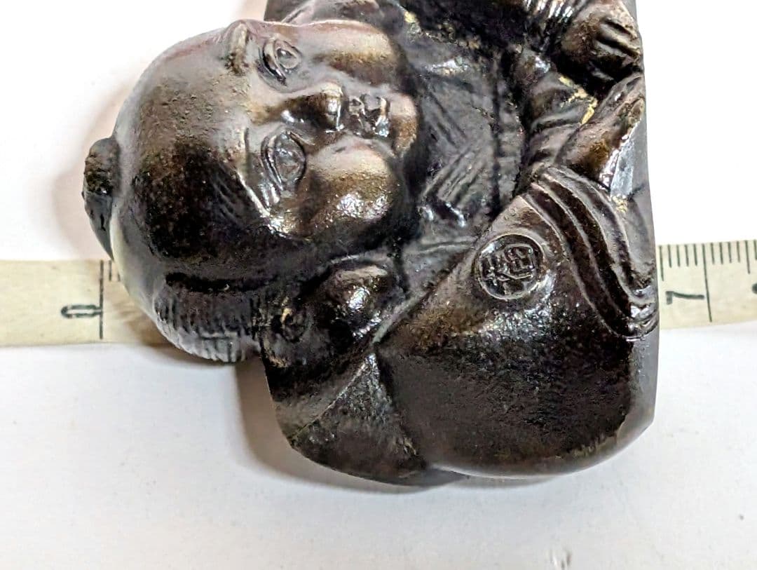 福助　文鎮　オブジェ　置物