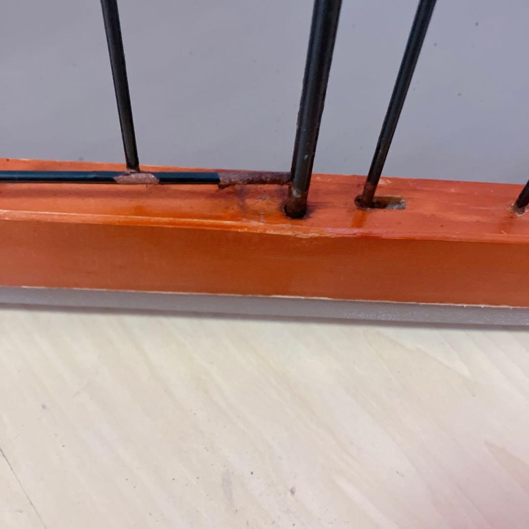 折りたたみ　木製ペットゲージ　ペットサークル木製枠　95×64cm 小、中犬用