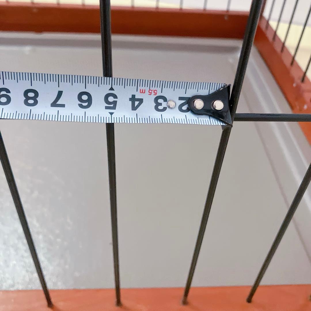 折りたたみ　木製ペットゲージ　ペットサークル木製枠　95×64cm 小、中犬用