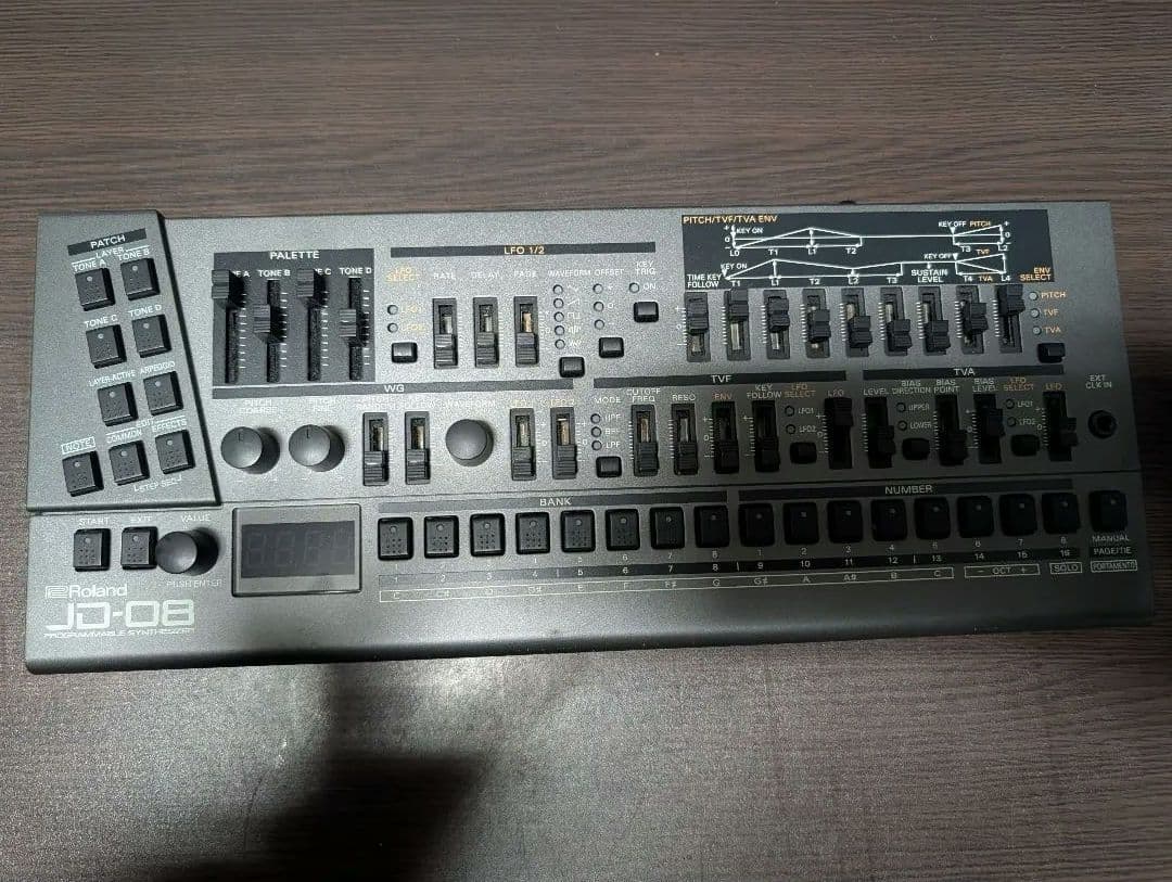 Roland　jd-08　程度良　他サイトで売れてしまう可能性有ります。