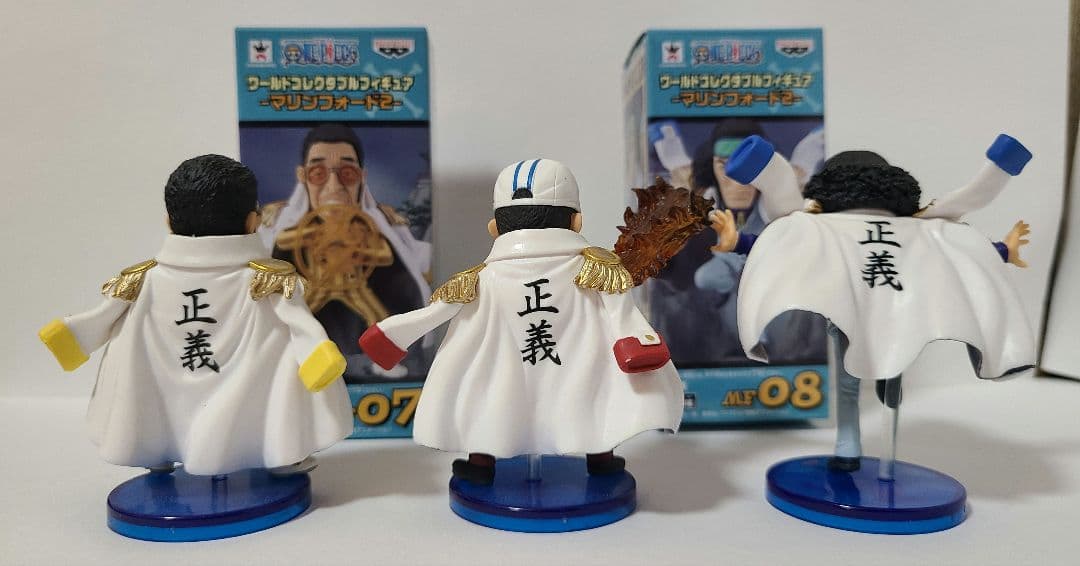 ワンピース　ワーコレ　マリンフォード2 　三大将　3体セット