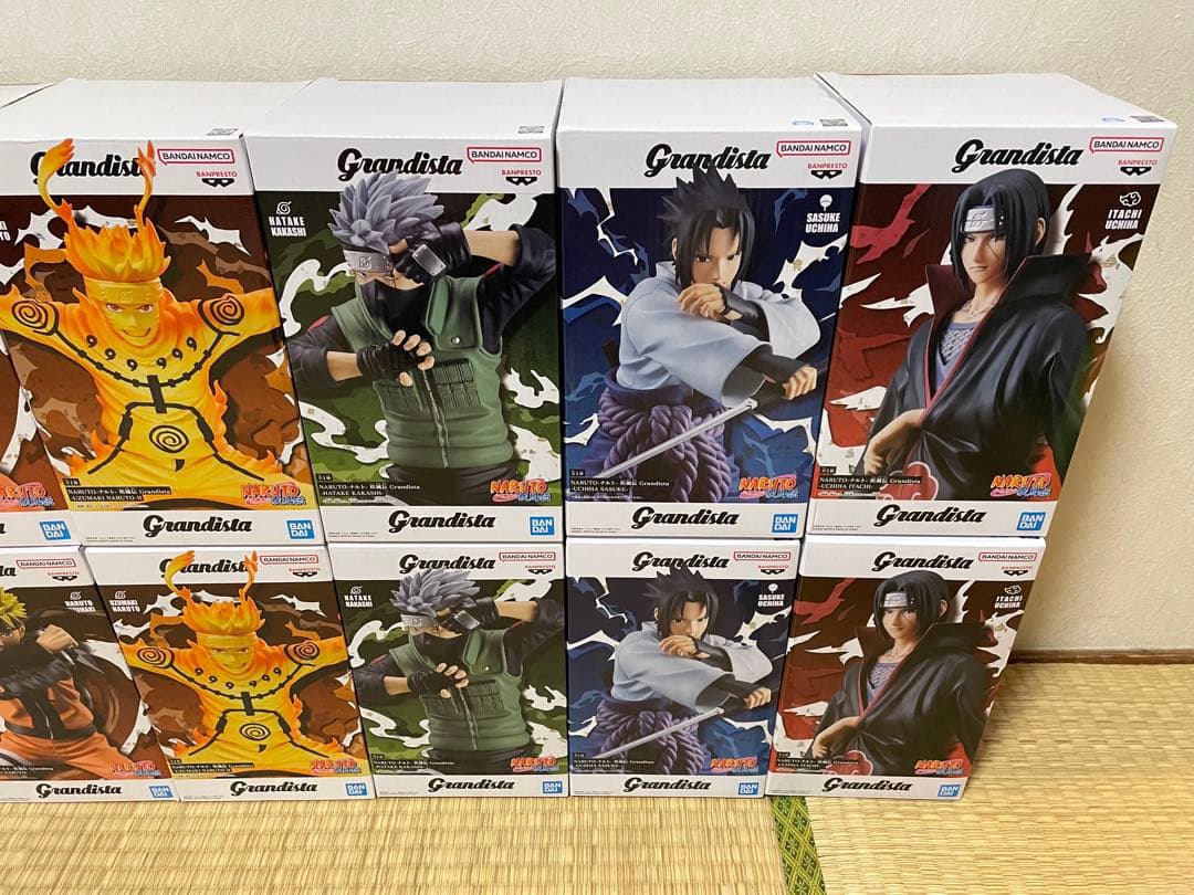 NARUTO Grandista フィギュア サスケ ナルト イタチ 12個